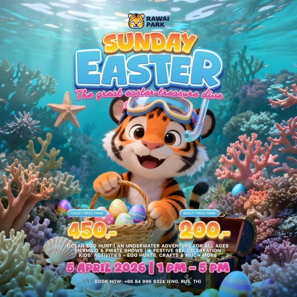 Sunday Easter Hop & Hunt at Rawai Park